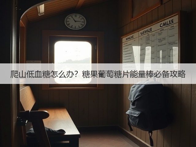 爬山低血糖怎么办?糖果葡萄糖片能量棒必备攻略(图1) 爬山低血糖怎么办?糖果葡萄糖片能量棒必备攻略(图1)