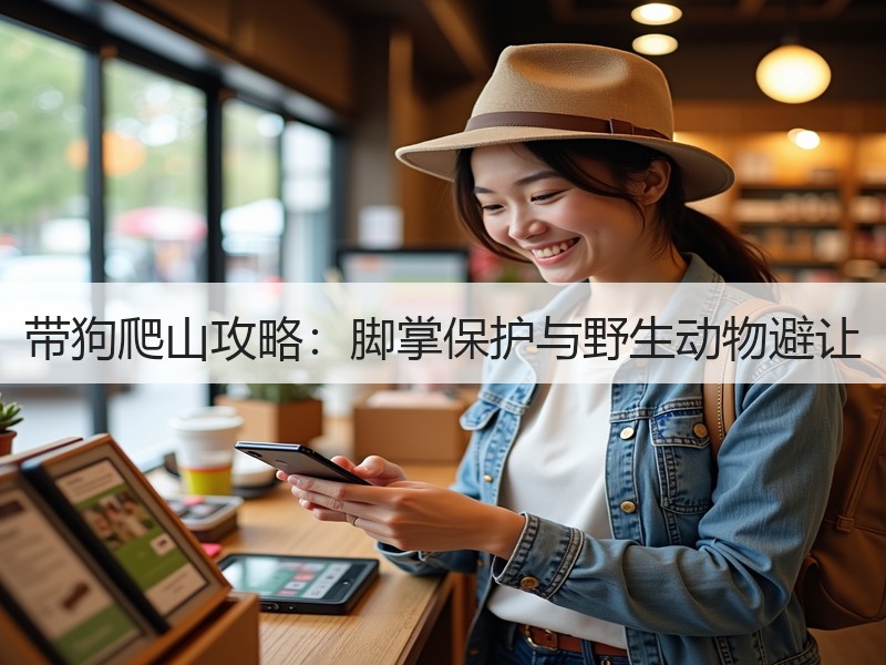 带狗爬山攻略：脚掌保护与野生动物避让