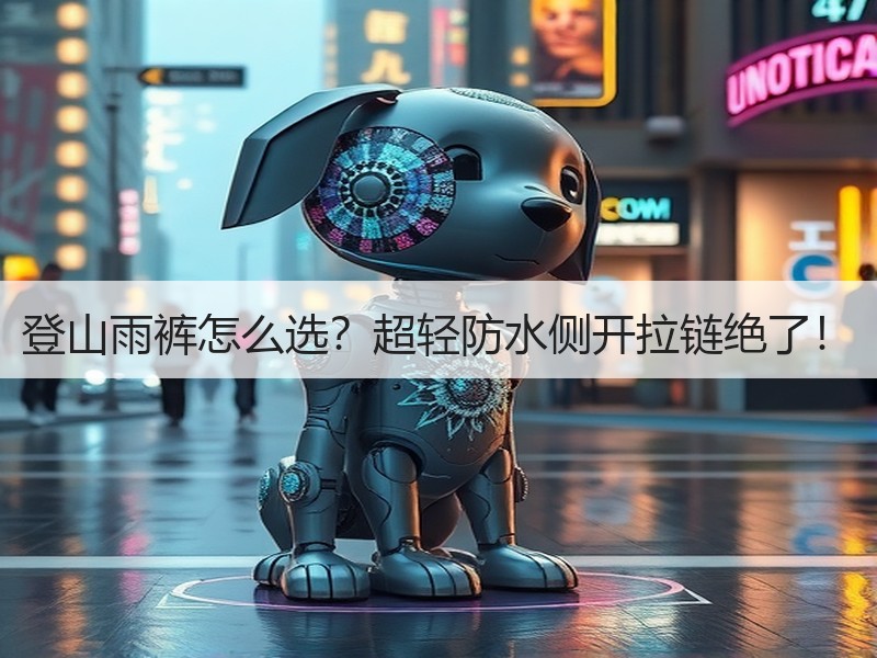 登山雨裤怎么选？超轻防水侧开拉链绝了！