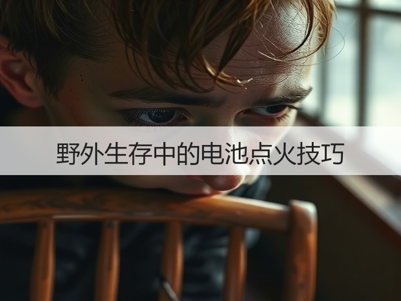 野外生存中的电池点火技巧