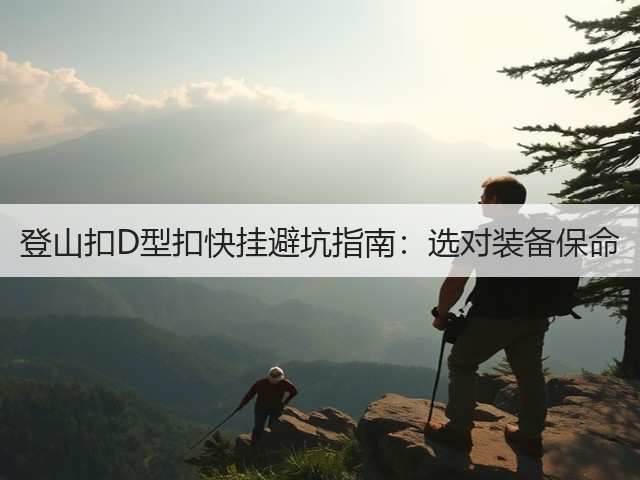 登山扣D型扣快挂避坑指南:选对装备保命(图1) 登山扣D型扣快挂避坑指南:选对装备保命(图1)