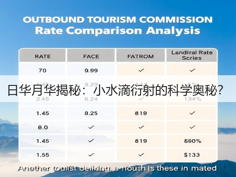 日华月华揭秘：小水滴衍射的科学奥秘？