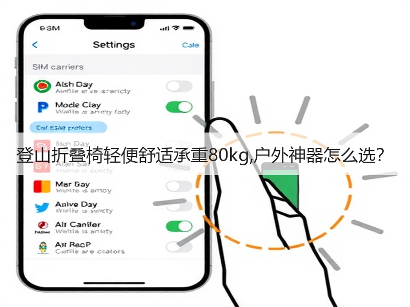 登山折叠椅轻便舒适承重80kg,户外神器怎么选？
