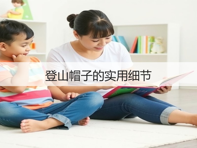 登山帽子的实用细节