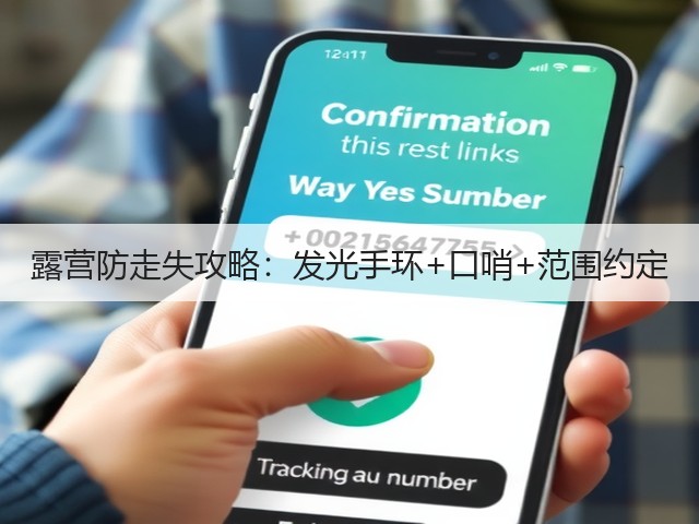 露营防走失攻略:发光手环+口哨+范围约定(图2) 露营防走失攻略:发光手环+口哨+范围约定(图2)