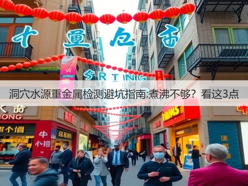 洞穴水源重金属检测避坑指南:煮沸不够？看这3点