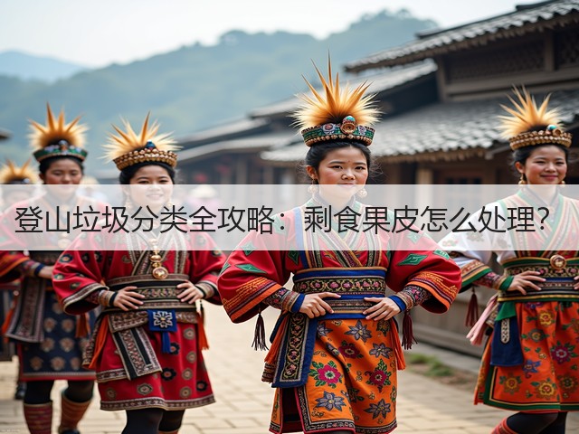 登山垃圾分类全攻略:剩食果皮怎么处理?(图1) 登山垃圾分类全攻略:剩食果皮怎么处理?(图1)