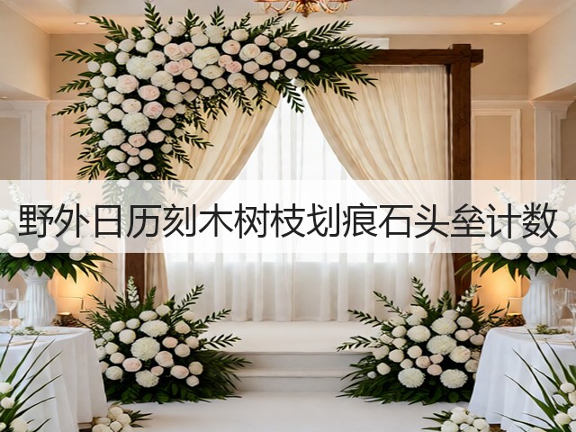 野外日历刻木树枝划痕石头垒计数(图1) 野外日历刻木树枝划痕石头垒计数(图1)