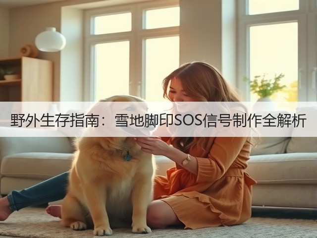 野外生存指南：雪地脚印SOS信号制作全解析(图1)