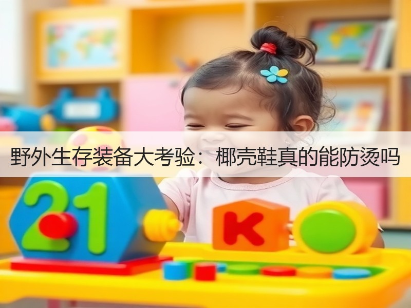 野外生存装备大考验：椰壳鞋真的能防烫吗