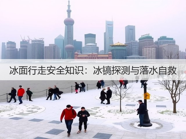 冰面行走安全知识:冰镐探测与落水自救(图1) 冰面行走安全知识:冰镐探测与落水自救(图1)
