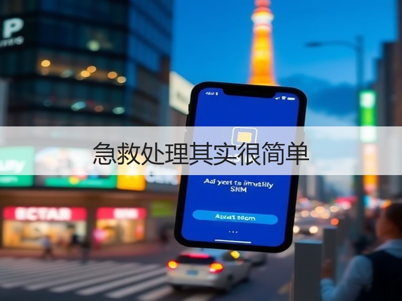 急救处理其实很简单