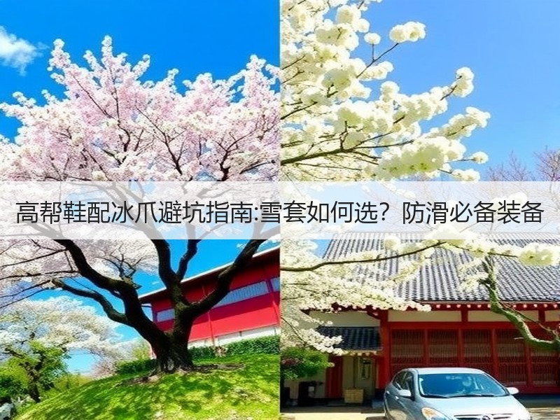 高帮鞋配冰爪避坑指南:雪套如何选？防滑必备装备