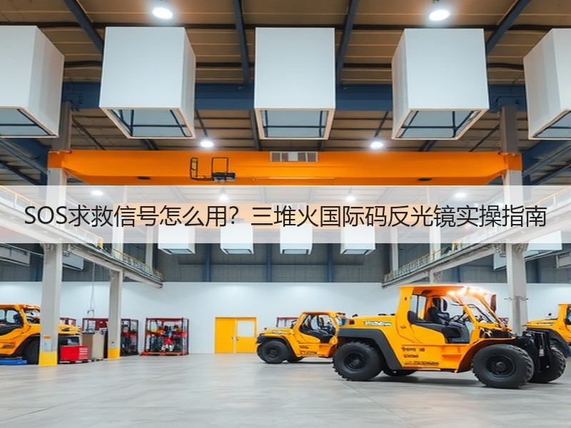 SOS求救信号怎么用？三堆火国际码反光镜实操指南