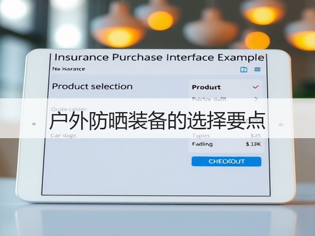 户外防晒装备的选择要点(图3) 户外防晒装备的选择要点(图3)
