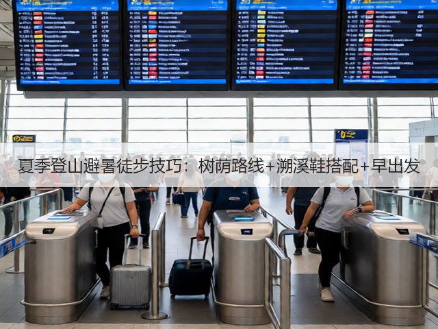 夏季登山避暑徒步技巧:树荫路线+溯溪鞋搭配+早出发(图1) 夏季登山避暑徒步技巧:树荫路线+溯溪鞋搭配+早出发(图1)