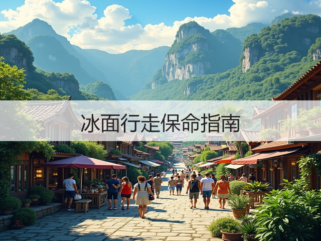 冰面行走保命指南(图1) 冰面行走保命指南(图1)