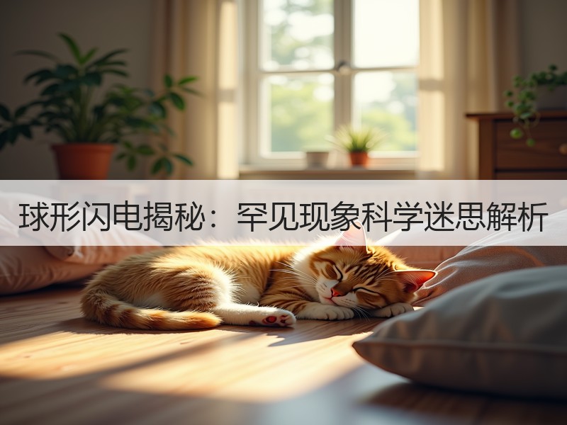 球形闪电揭秘：罕见现象科学迷思解析