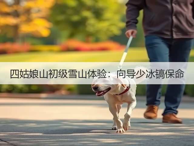 四姑娘山初级雪山体验:向导少冰镐保命(图2) 四姑娘山初级雪山体验:向导少冰镐保命(图2)