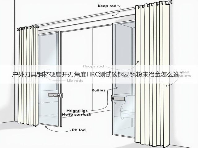 户外刀具钢材硬度开刃角度HRC测试碳钢易锈粉末冶金怎么选?(图1) 户外刀具钢材硬度开刃角度HRC测试碳钢易锈粉末冶金怎么选?(图1)