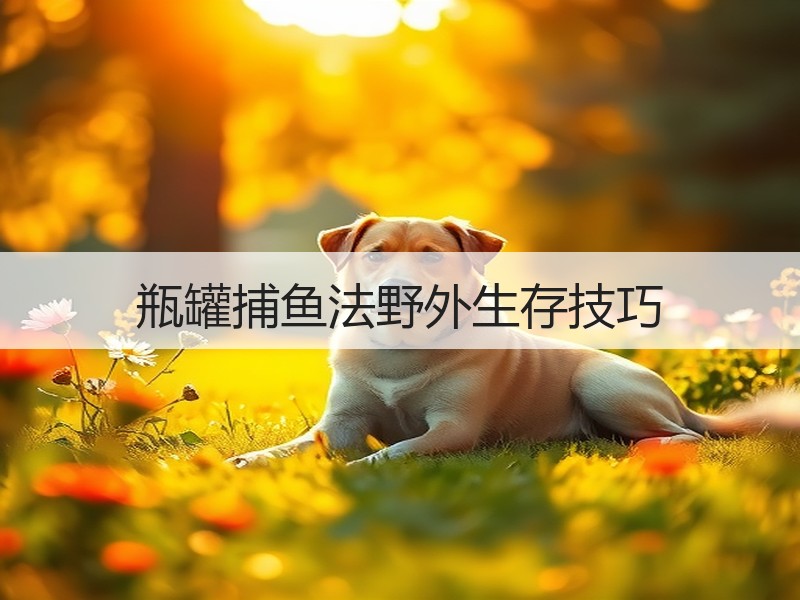 瓶罐捕鱼法野外生存技巧
