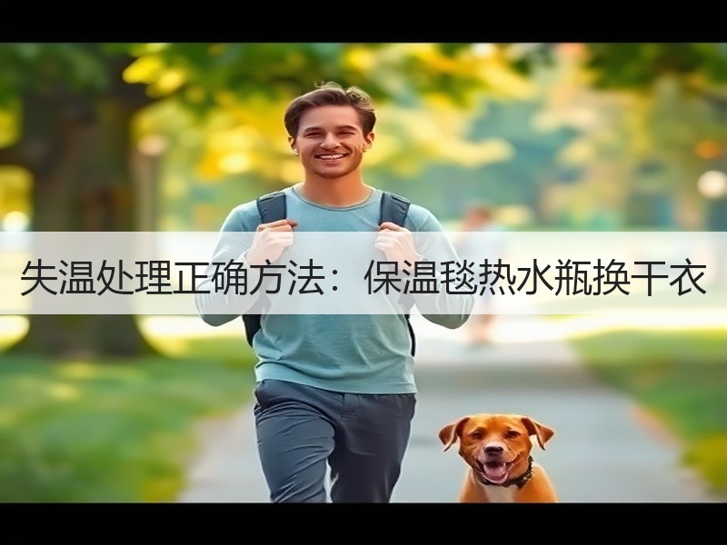 失温处理正确方法：保温毯热水瓶换干衣