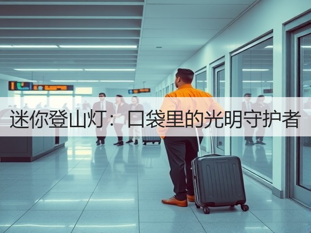 迷你登山灯:口袋里的光明守护者(图2) 迷你登山灯:口袋里的光明守护者(图2)