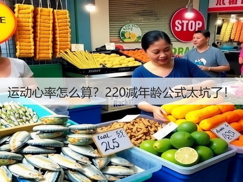 运动心率怎么算？220减年龄公式太坑了！