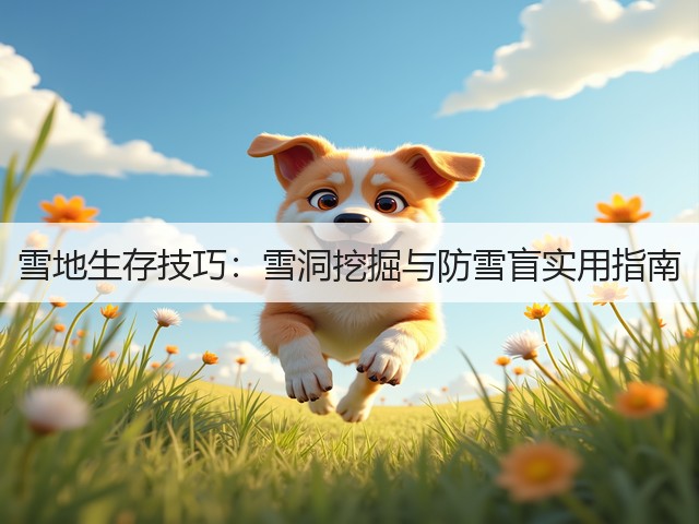 雪地生存技巧:雪洞挖掘与防雪盲实用指南(图2) 雪地生存技巧:雪洞挖掘与防雪盲实用指南(图2)