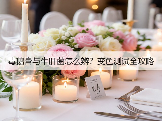 毒鹅膏与牛肝菌怎么辨?变色测试全攻略(图1) 毒鹅膏与牛肝菌怎么辨?变色测试全攻略(图1)