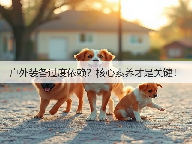 户外装备过度依赖?核心素养才是关键!(图3) 户外装备过度依赖?核心素养才是关键!(图3)