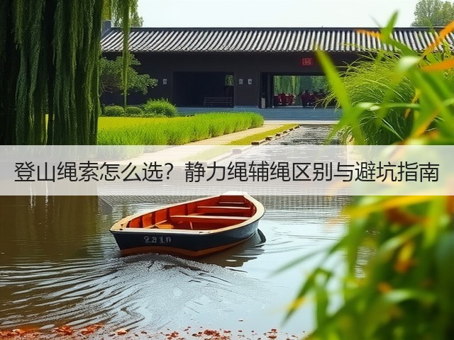 登山绳索怎么选?静力绳辅绳区别与避坑指南(图1) 登山绳索怎么选?静力绳辅绳区别与避坑指南(图1)