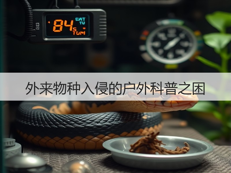 外来物种入侵的户外科普之困