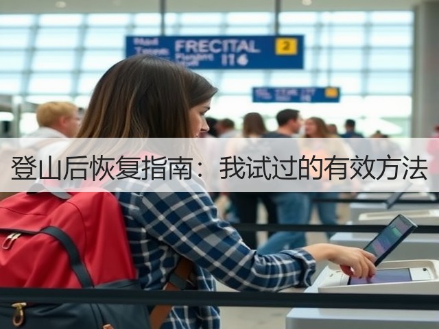 登山后恢复指南：我试过的有效方法(图1)